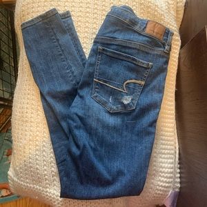 American Eagle distressed jeans